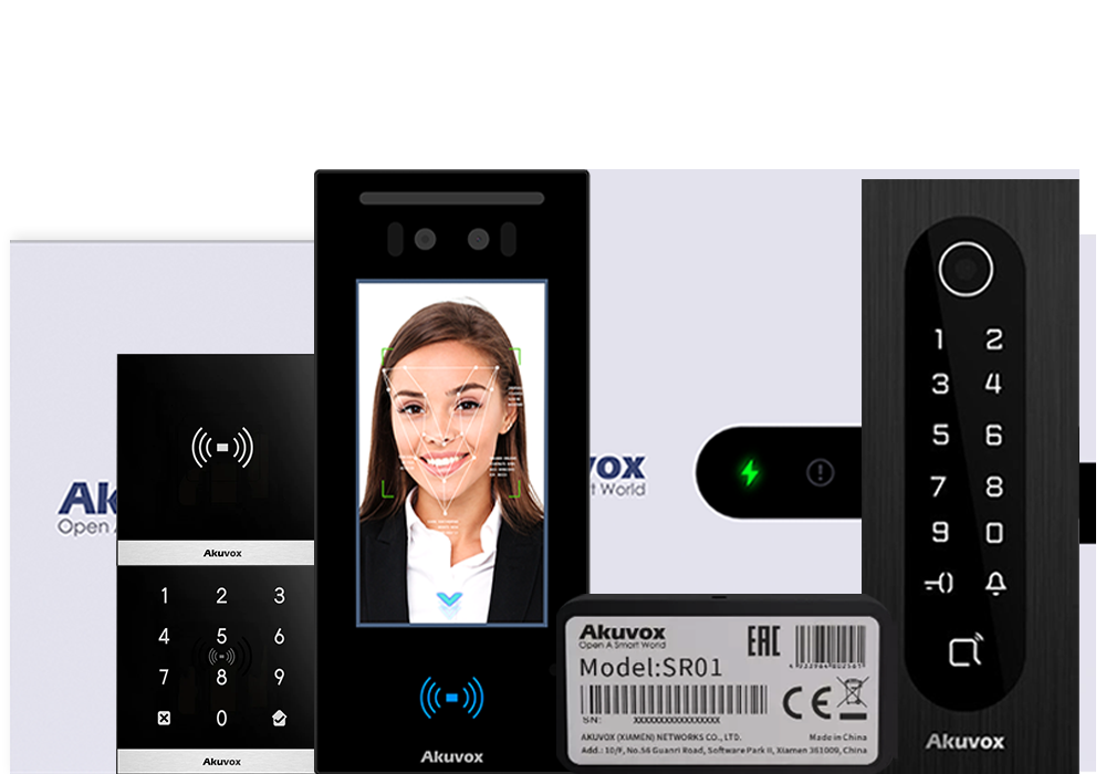 Akuvox Access Control Devices available at Global Visions Inc
