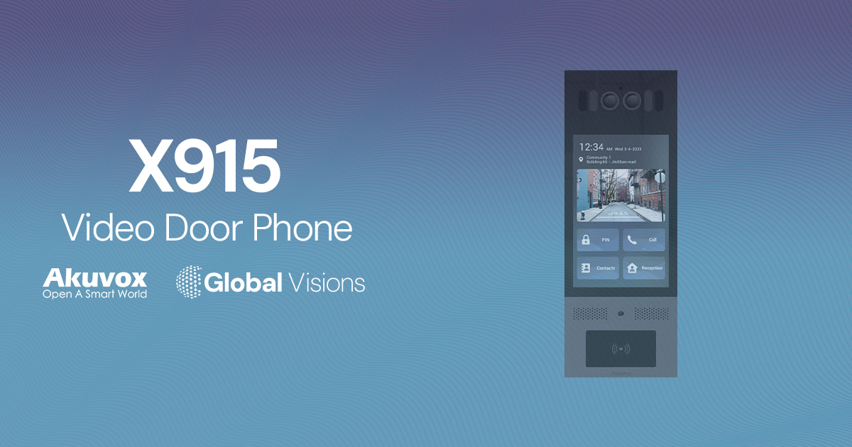 Akuvox X915 Akuvox Video Door Phones at Global Visions
