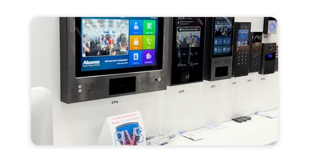 akuvox booth isc east 2024 javits center