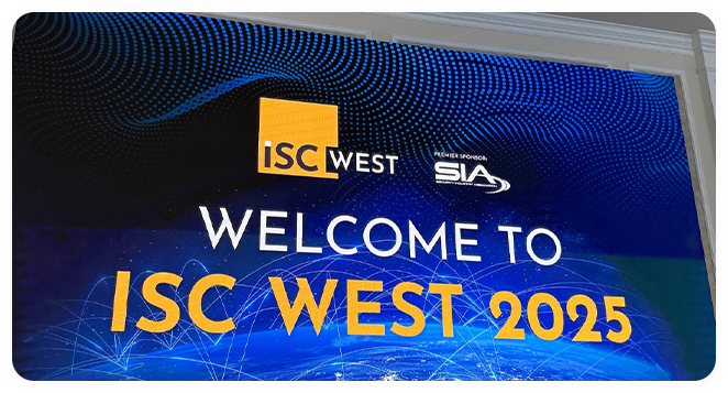 ISC West 2025 Trade Show Sign
