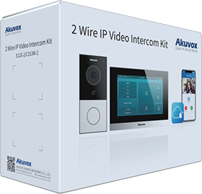 Akuvox 2-Wire IP Video Intercom Kit 202